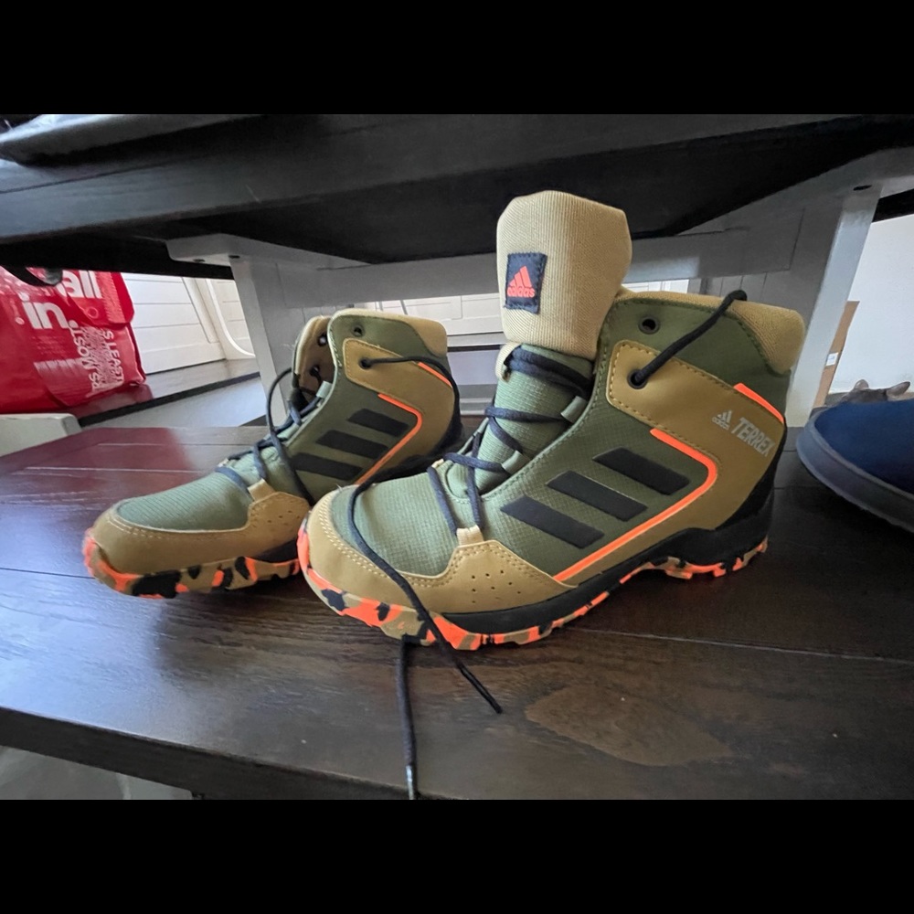 Adidas waterproof boys boots